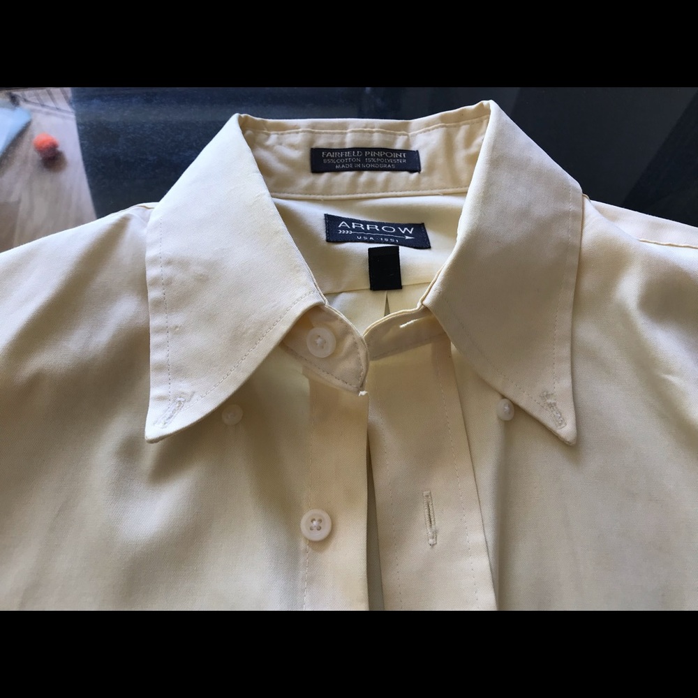 Arrow yellow dress shirt